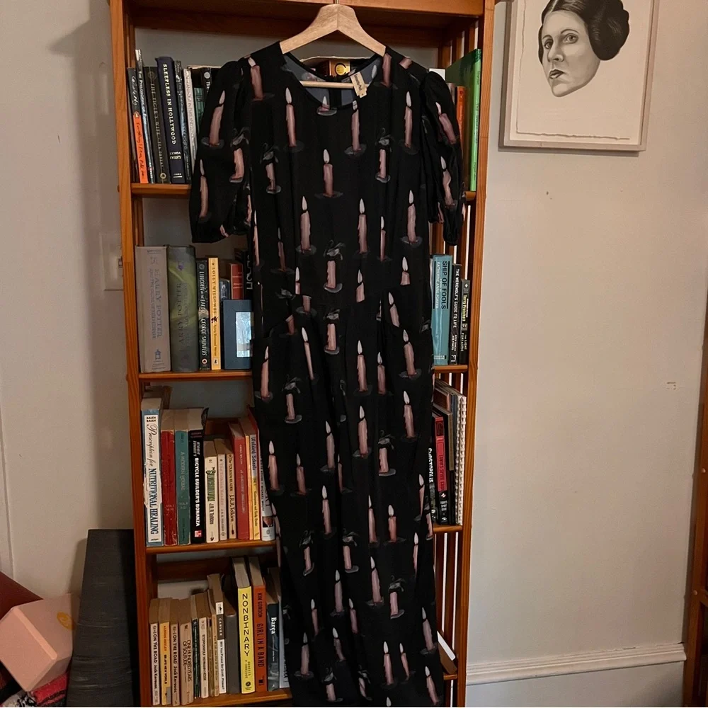 Samantha Pleet Candle Jumpsuit Sz 6 - Picture 4 of 7